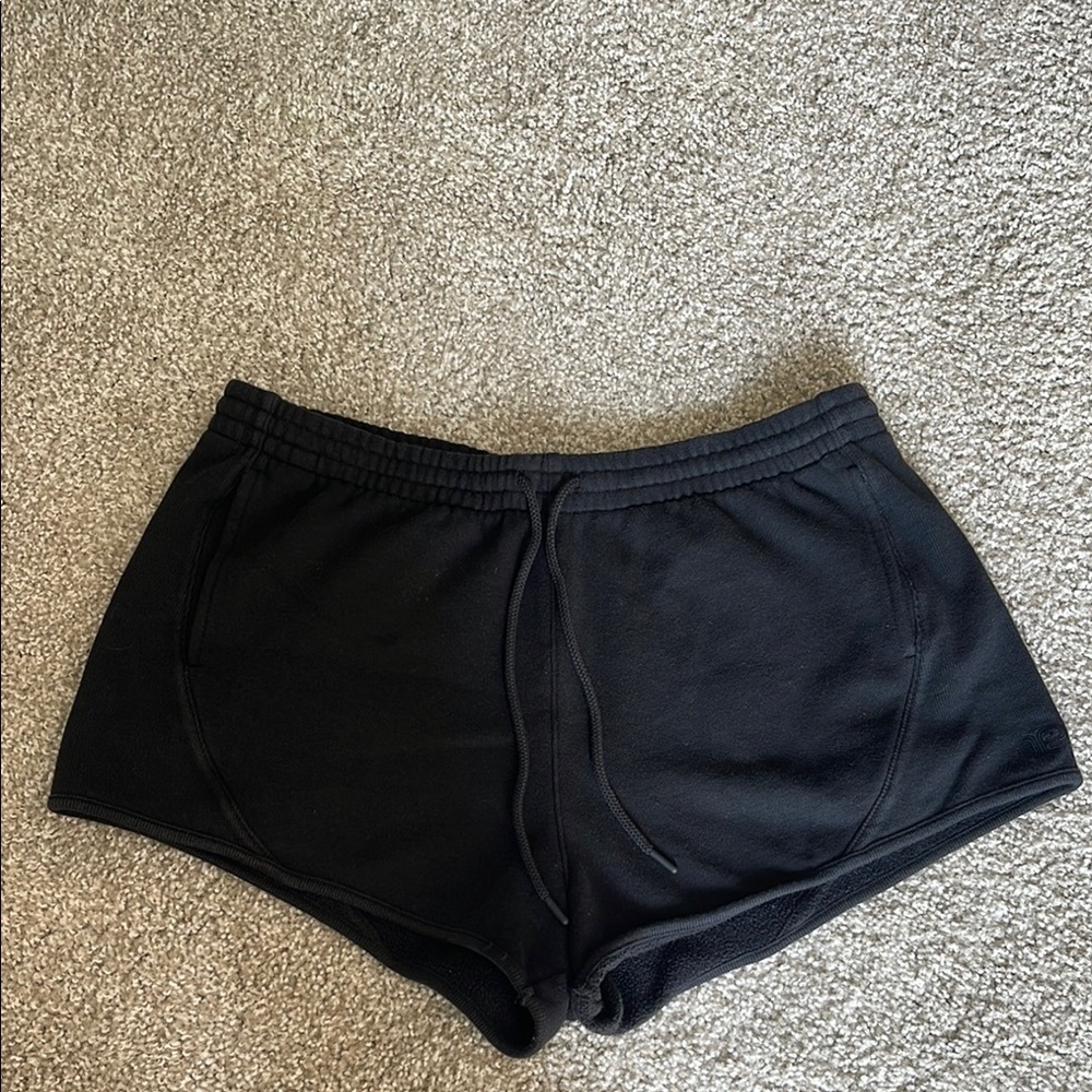 Victoria's Secret Pink Black Lounge Shorts Size XL